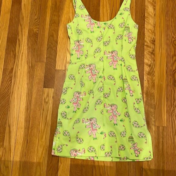 GOVANGO VINTAGE PREPPY SHIFT DRESS - Picture 2 of 4